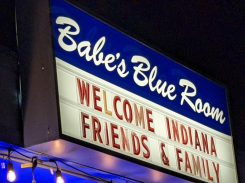 Babe's Blue Room sign. Photo credit: Lindsay Jones